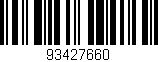 Código de barras (EAN, GTIN, SKU, ISBN): '93427660'