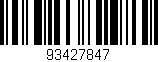 Código de barras (EAN, GTIN, SKU, ISBN): '93427847'