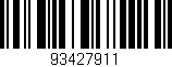 Código de barras (EAN, GTIN, SKU, ISBN): '93427911'