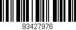 Código de barras (EAN, GTIN, SKU, ISBN): '93427976'