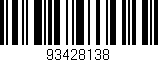 Código de barras (EAN, GTIN, SKU, ISBN): '93428138'