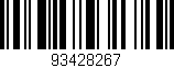 Código de barras (EAN, GTIN, SKU, ISBN): '93428267'