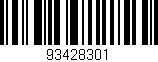 Código de barras (EAN, GTIN, SKU, ISBN): '93428301'