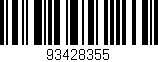Código de barras (EAN, GTIN, SKU, ISBN): '93428355'