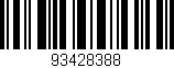 Código de barras (EAN, GTIN, SKU, ISBN): '93428388'