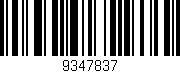 Código de barras (EAN, GTIN, SKU, ISBN): '9347837'