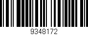 Código de barras (EAN, GTIN, SKU, ISBN): '9348172'