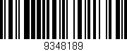 Código de barras (EAN, GTIN, SKU, ISBN): '9348189'