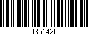 Código de barras (EAN, GTIN, SKU, ISBN): '9351420'