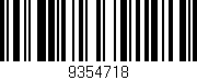 Código de barras (EAN, GTIN, SKU, ISBN): '9354718'
