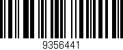 Código de barras (EAN, GTIN, SKU, ISBN): '9356441'