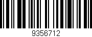 Código de barras (EAN, GTIN, SKU, ISBN): '9356712'