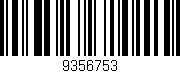 Código de barras (EAN, GTIN, SKU, ISBN): '9356753'