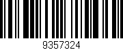 Código de barras (EAN, GTIN, SKU, ISBN): '9357324'