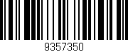 Código de barras (EAN, GTIN, SKU, ISBN): '9357350'