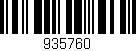 Código de barras (EAN, GTIN, SKU, ISBN): '935760'