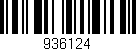 Código de barras (EAN, GTIN, SKU, ISBN): '936124'