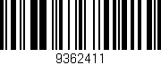 Código de barras (EAN, GTIN, SKU, ISBN): '9362411'