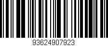 Código de barras (EAN, GTIN, SKU, ISBN): '93624907923'