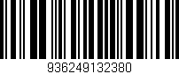 Código de barras (EAN, GTIN, SKU, ISBN): '936249132380'