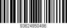 Código de barras (EAN, GTIN, SKU, ISBN): '93624950486'