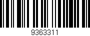 Código de barras (EAN, GTIN, SKU, ISBN): '9363311'