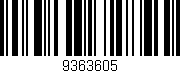 Código de barras (EAN, GTIN, SKU, ISBN): '9363605'