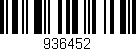 Código de barras (EAN, GTIN, SKU, ISBN): '936452'