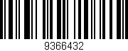 Código de barras (EAN, GTIN, SKU, ISBN): '9366432'