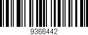 Código de barras (EAN, GTIN, SKU, ISBN): '9366442'