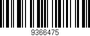 Código de barras (EAN, GTIN, SKU, ISBN): '9366475'