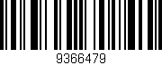 Código de barras (EAN, GTIN, SKU, ISBN): '9366479'
