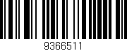 Código de barras (EAN, GTIN, SKU, ISBN): '9366511'