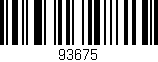 Código de barras (EAN, GTIN, SKU, ISBN): '93675'