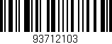 Código de barras (EAN, GTIN, SKU, ISBN): '93712103'