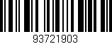 Código de barras (EAN, GTIN, SKU, ISBN): '93721903'