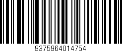 Código de barras (EAN, GTIN, SKU, ISBN): '9375964014754'