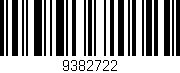 Código de barras (EAN, GTIN, SKU, ISBN): '9382722'