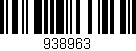 Código de barras (EAN, GTIN, SKU, ISBN): '938963'