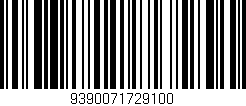 Código de barras (EAN, GTIN, SKU, ISBN): '9390071729100'