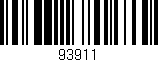 Código de barras (EAN, GTIN, SKU, ISBN): '93911'