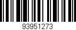 Código de barras (EAN, GTIN, SKU, ISBN): '93951273'
