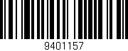 Código de barras (EAN, GTIN, SKU, ISBN): '9401157'