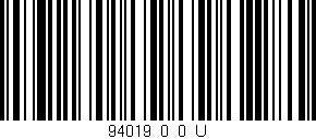 Código de barras (EAN, GTIN, SKU, ISBN): '94019_0_0_U'