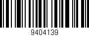 Código de barras (EAN, GTIN, SKU, ISBN): '9404139'