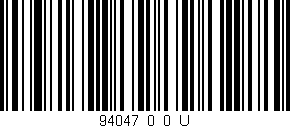 Código de barras (EAN, GTIN, SKU, ISBN): '94047_0_0_U'