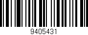 Código de barras (EAN, GTIN, SKU, ISBN): '9405431'