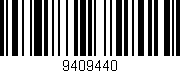 Código de barras (EAN, GTIN, SKU, ISBN): '9409440'