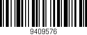 Código de barras (EAN, GTIN, SKU, ISBN): '9409576'