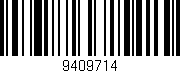 Código de barras (EAN, GTIN, SKU, ISBN): '9409714'